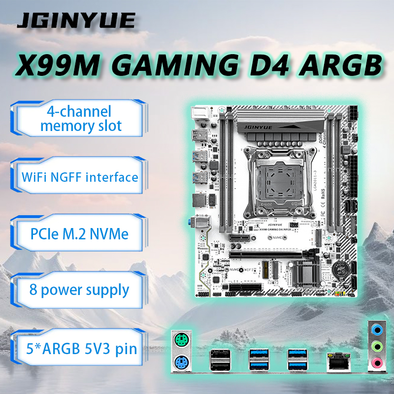 Ecc Ram Server - JGINYUE X99 Motherboard LGA2011-3 M-ATX für