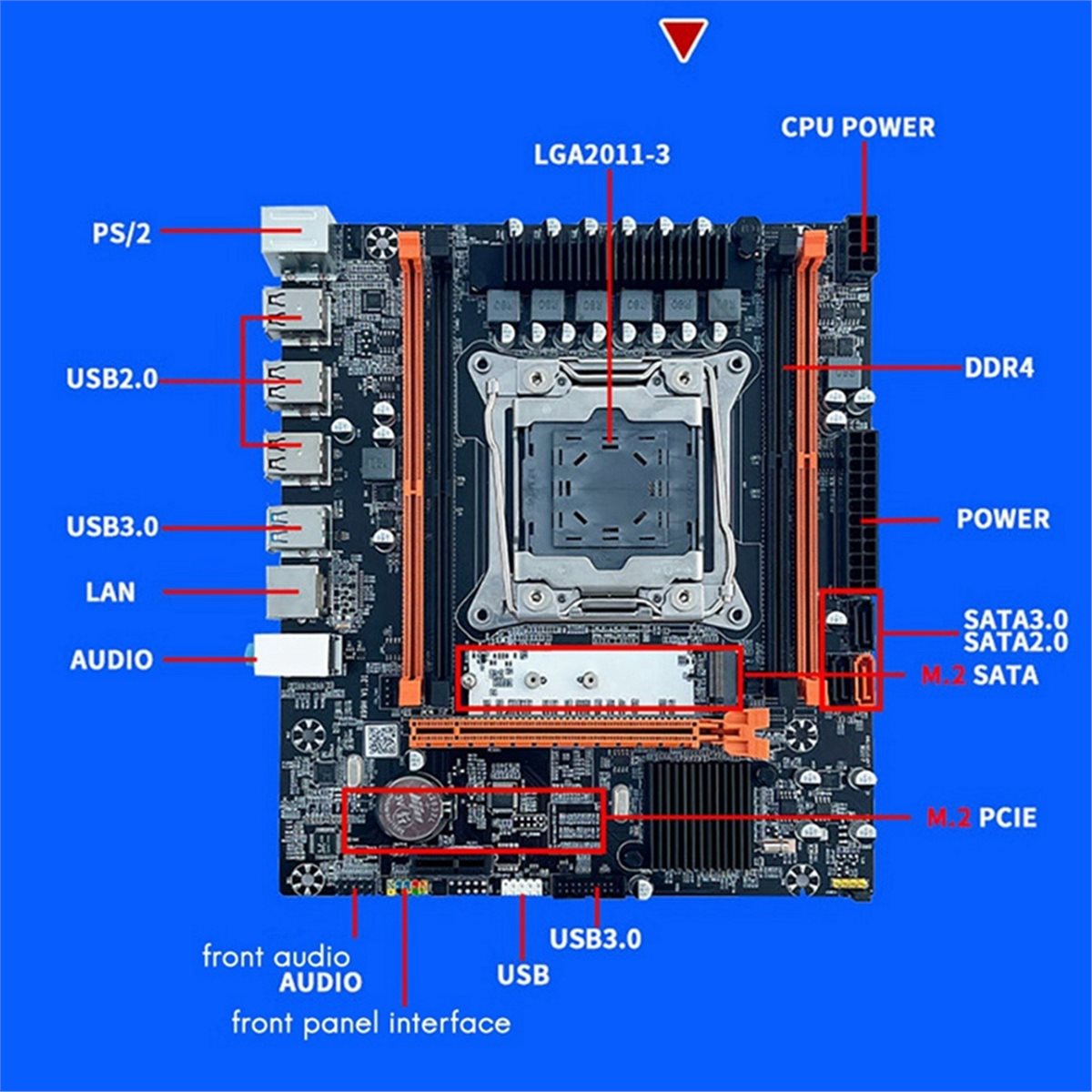 Ddr4 Desktop Ram - [AC18 Digital]/X99H Desktop-Motherboard+E5 2620 V3 CPU