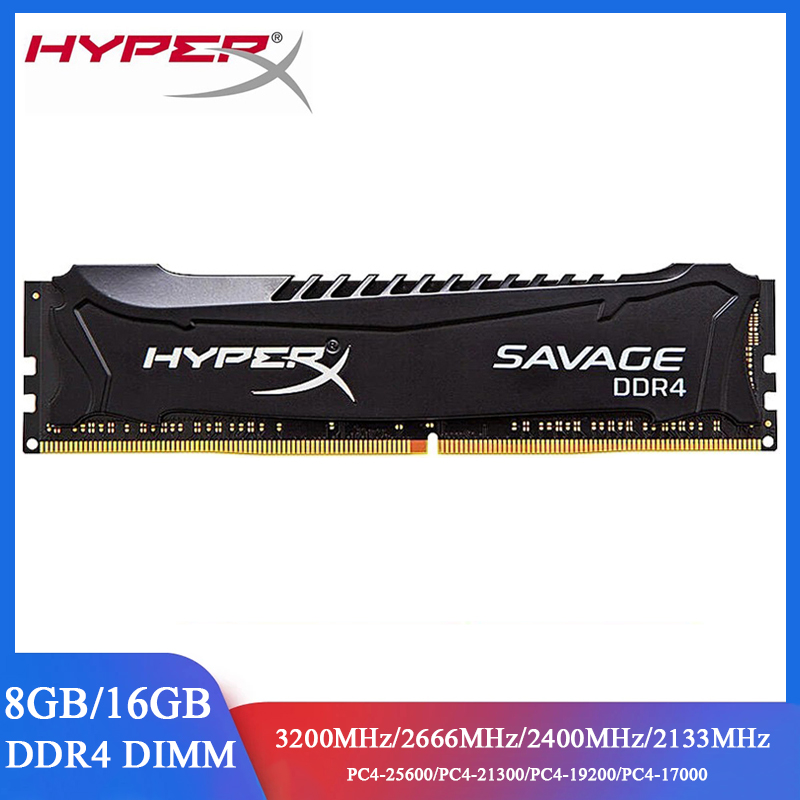 Ddr4 3200 16Gb - HYPERX SAVAGE DDR4 RAM 16GB 8GB