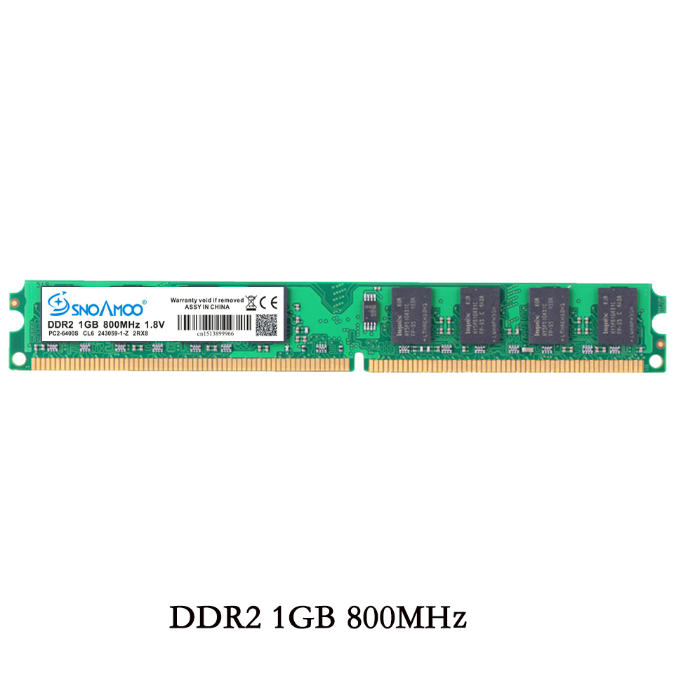 SNOAMOO Desktop-PC-RAMs DDR2 1 – Ddr2 Ram Bewertung und Preis