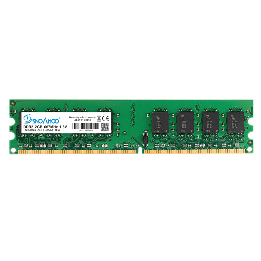 SNOAMOO Desktop-PC-RAMs DDR2 1 – Ddr2 Ram Bewertung und Preis