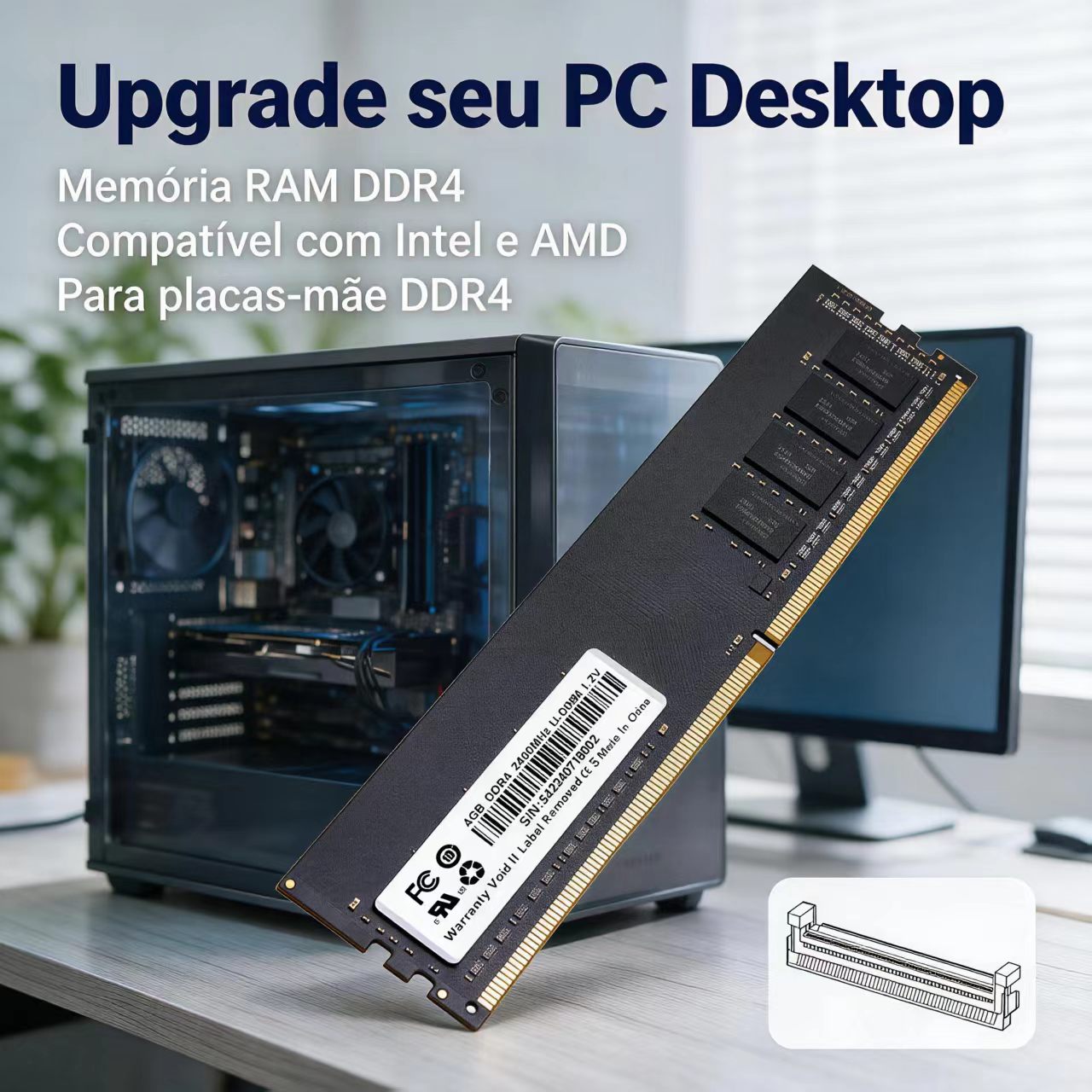 DDR4 RAM 4GB 8GB 2400MHz Deskt – Ddr4 3200 16Gb Bewertung und Preis